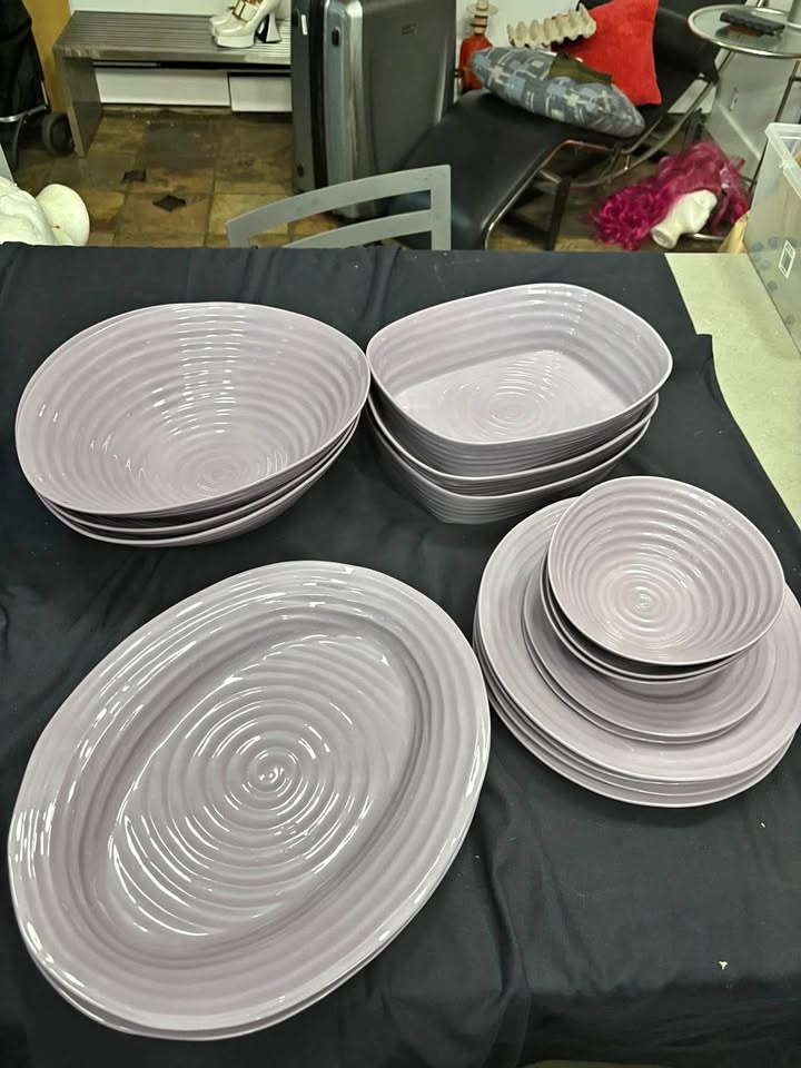 Sophia Conran Portmeirion Dishes - Rare Eggplant Collection