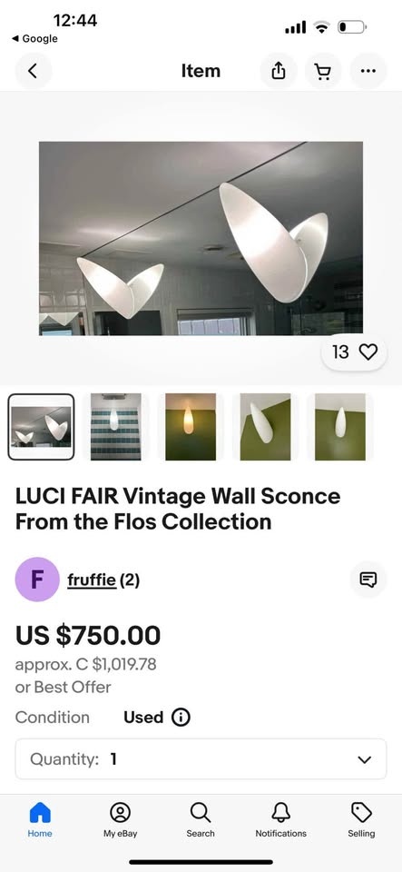 Luci Fair by Flos Philippe Starck Sconce - photo 3