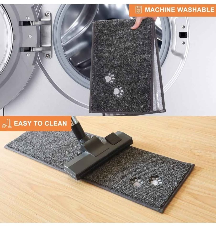 Non-Slip Carpet Stair Treads (15pcs, Dark Grey) - photo 5