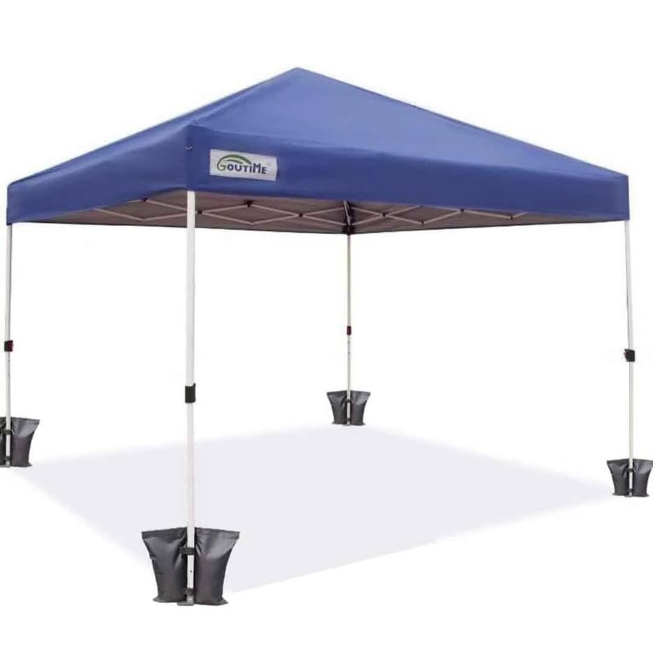 10x10ft Waterproof Pop-Up Canopy Tent - Instant Foldable Shelter - photo 3