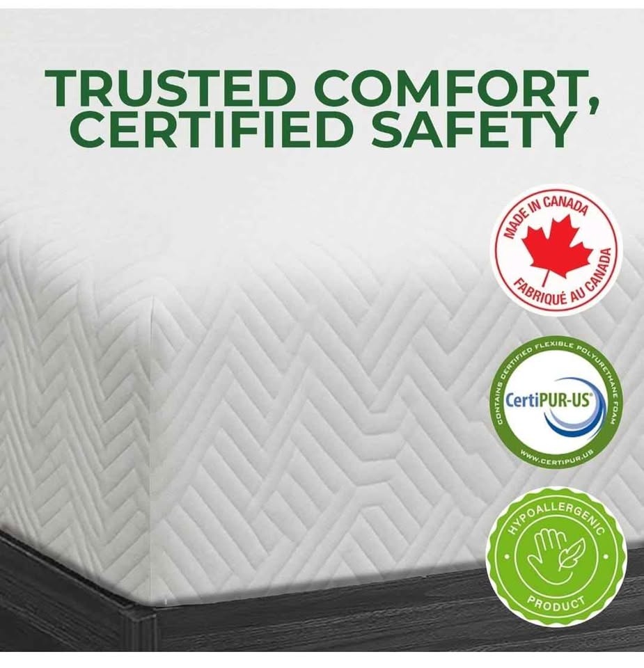 5 Inch Twin Mattress - Made in Canada - photo 4