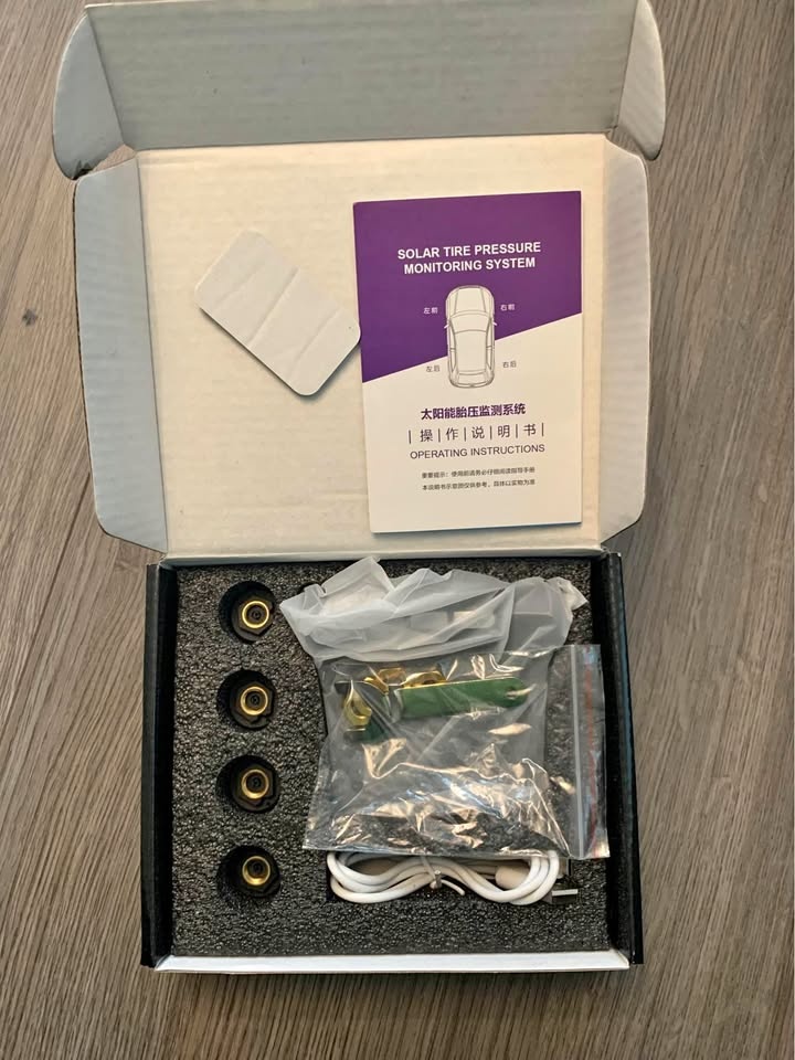 Brand New Real Time 24/7 Tire Pressure Monitor System