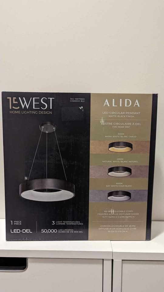 Storage Clear out | Circular Pendant Light - photo 2