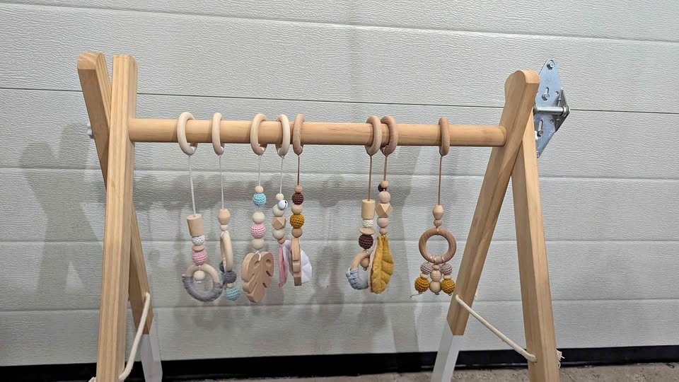 Wooden Baby Gym | Baby Bar