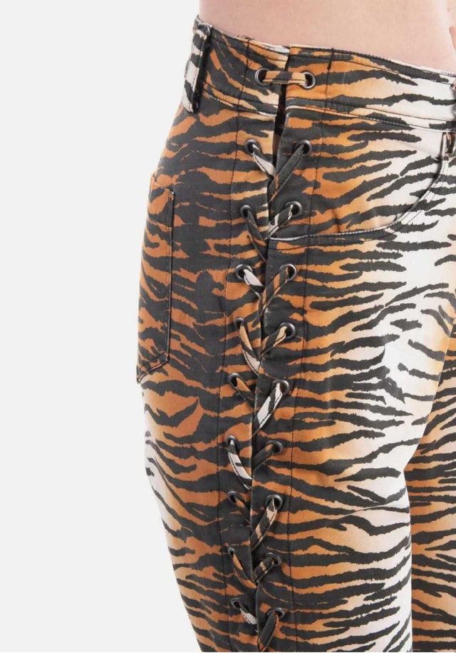 A.L.C. Tiger Print Skinny Pants - New - photo 3
