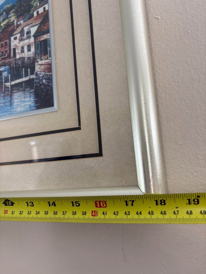 Framed Boat Painting - photo 2