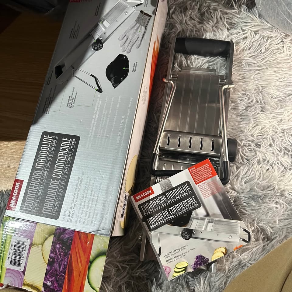 Commercial Mandoline Slicer for Fruits & Vegetables - photo 3