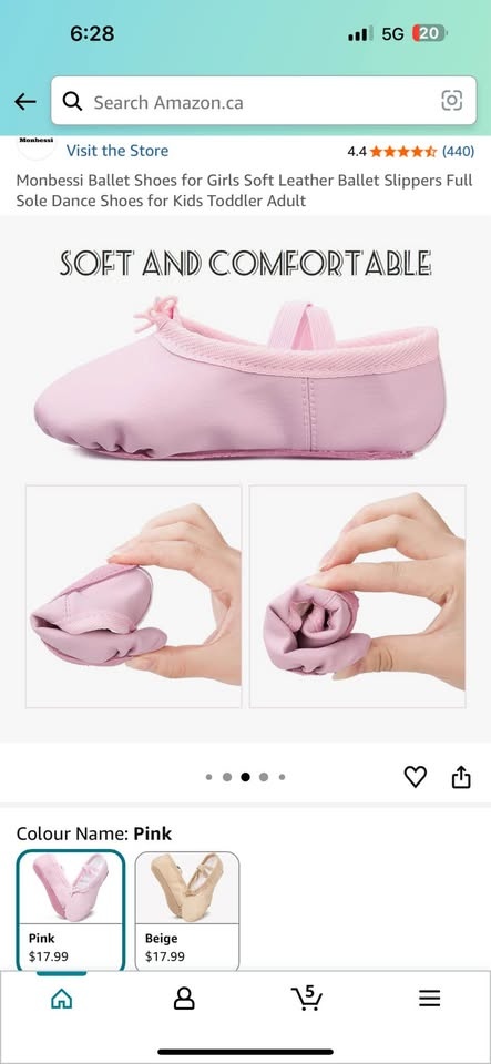Monbessi Ballet Shoes for Girls - photo 2