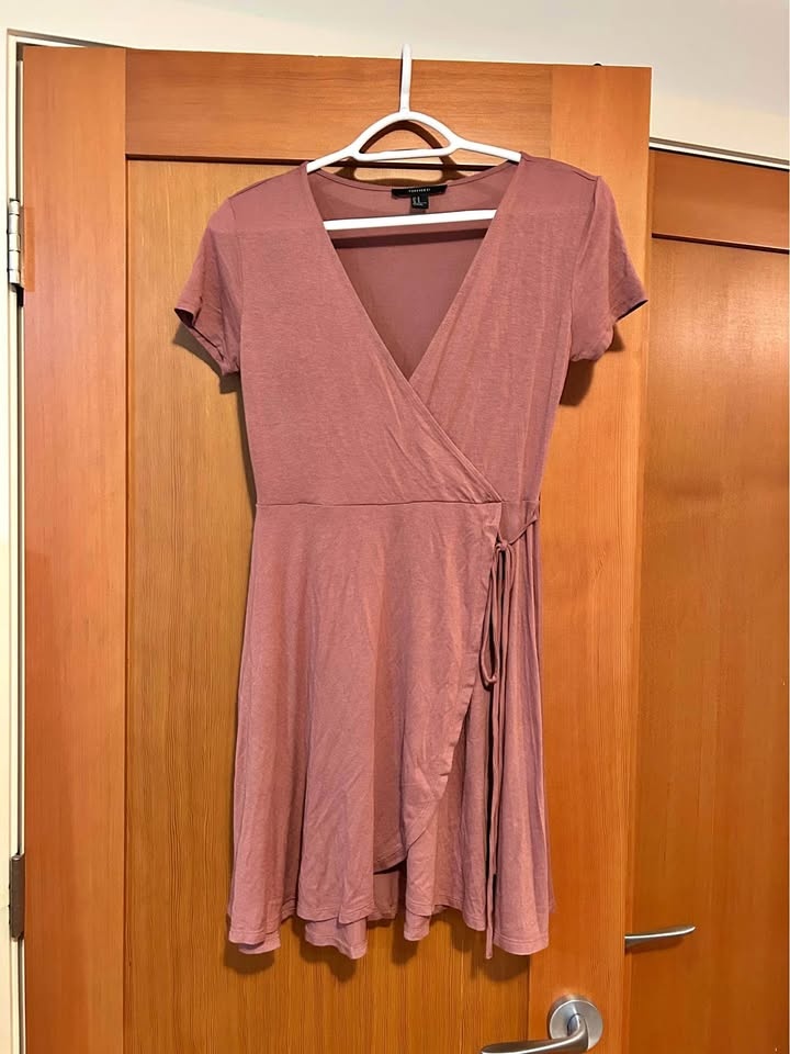 Pink T-shirt Dress