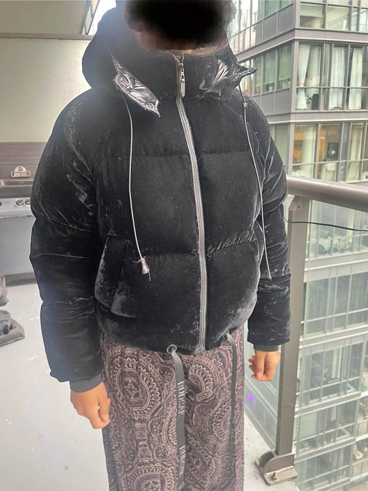Rudsak Velvet Puffer Jacket