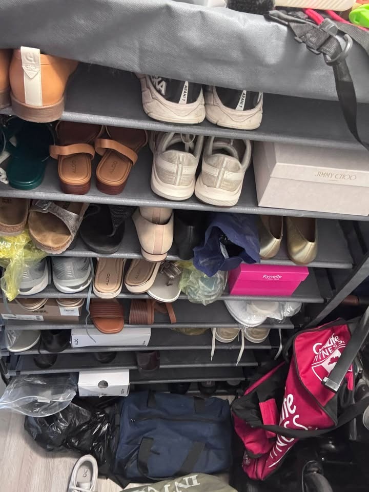 SONGMICS 10-Tier Shoe Organizer Cabinet with Dustproof Cover - photo 2