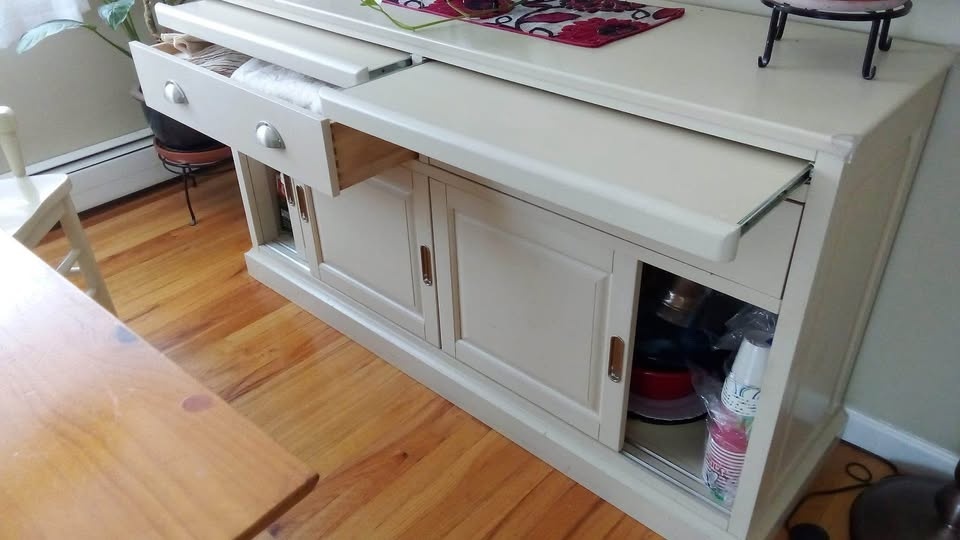 Havertys Dining Room Set with Console and 6 Chairs - photo 5