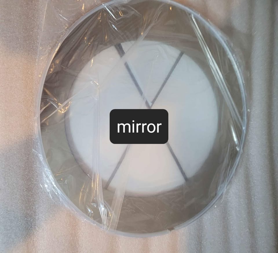 Metal Circle Decorative Wall Mirror - photo 3