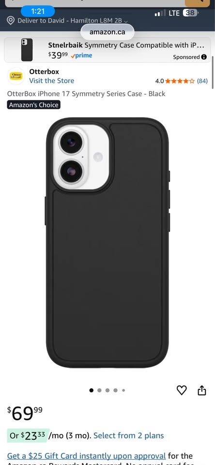 Otterbox Symmetry MagSafe Case for iPhone 17 - NEW - photo 2