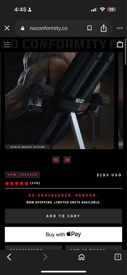 NOCO Arm Trainer (Arm Blaster) - photo 5