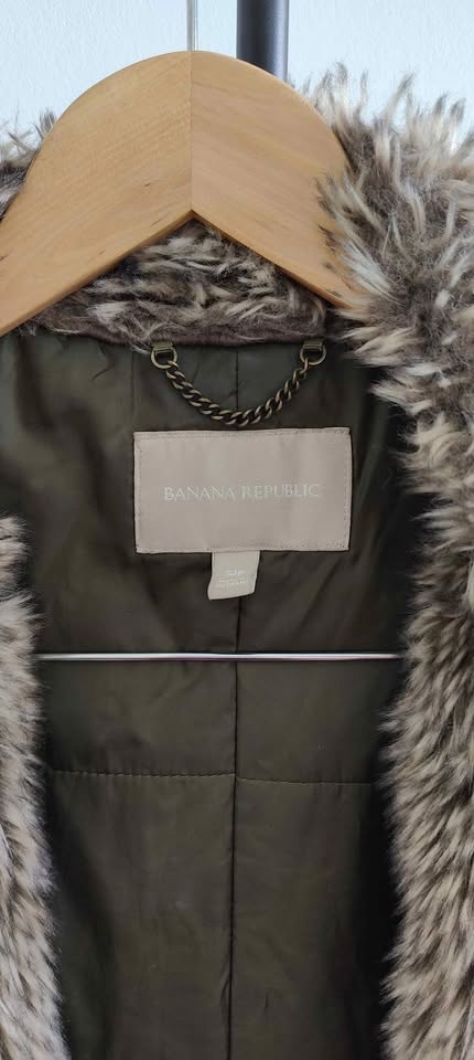 Banana Republic Olive Green Winter Jacket - photo 3