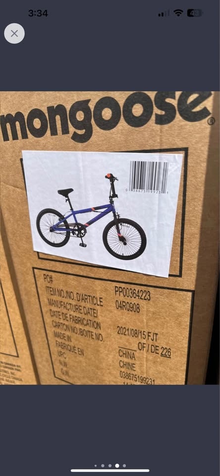 Mongoose 20" BMX Trick Bike - Brand New Sealed Box! - photo 5