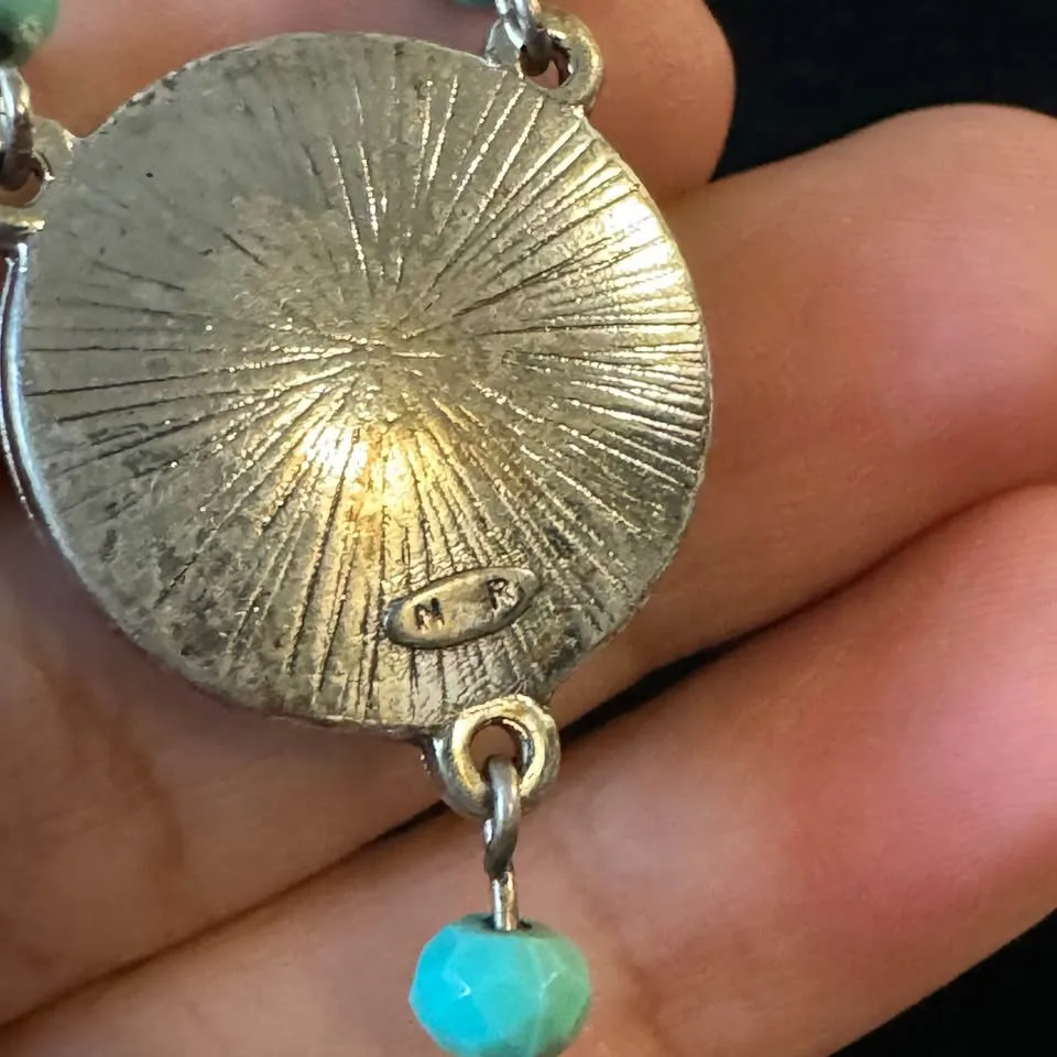 1980s Nina Ricci for Avon Dreamcatcher Necklace image indicator(9)