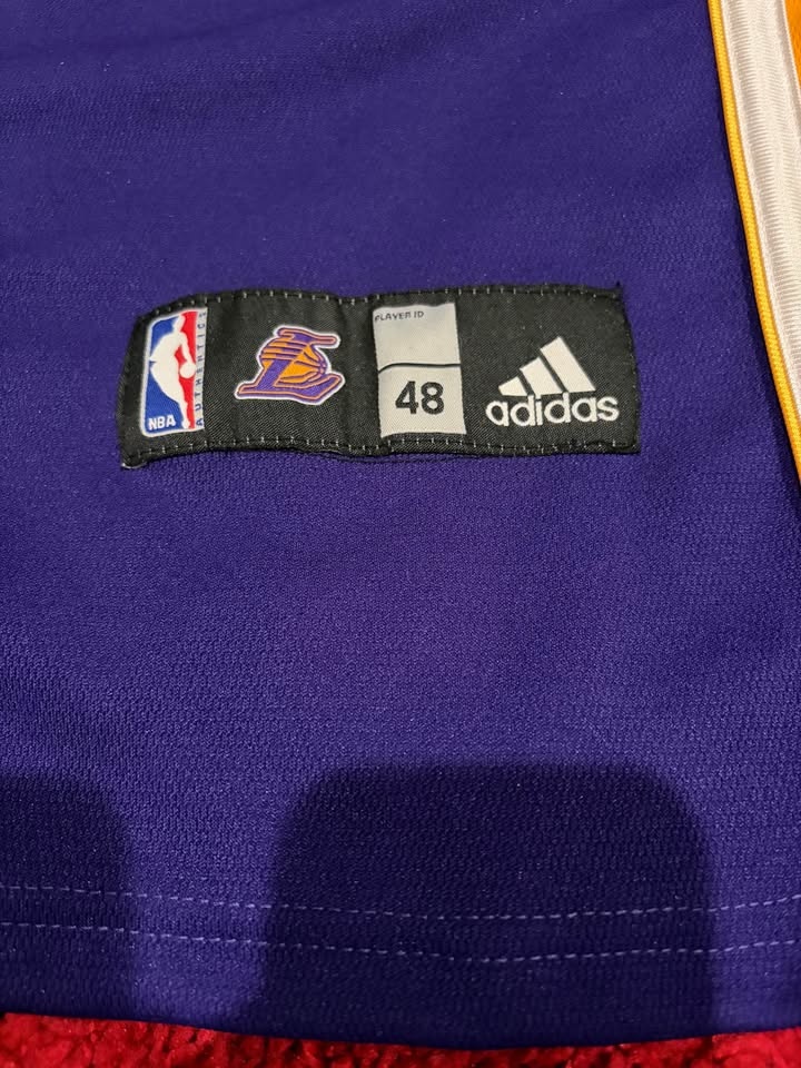 Kobe Bryant #24 Lakers Adidas NBA Jersey Size 48 Large Stitched - photo 4