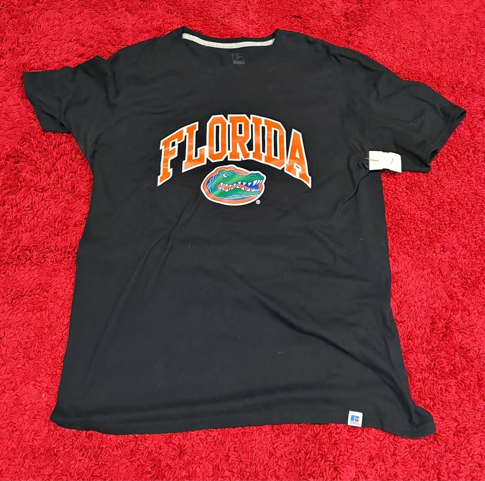Florida Gators Russell Athletic T-Shirt Large NCAA Football Tee