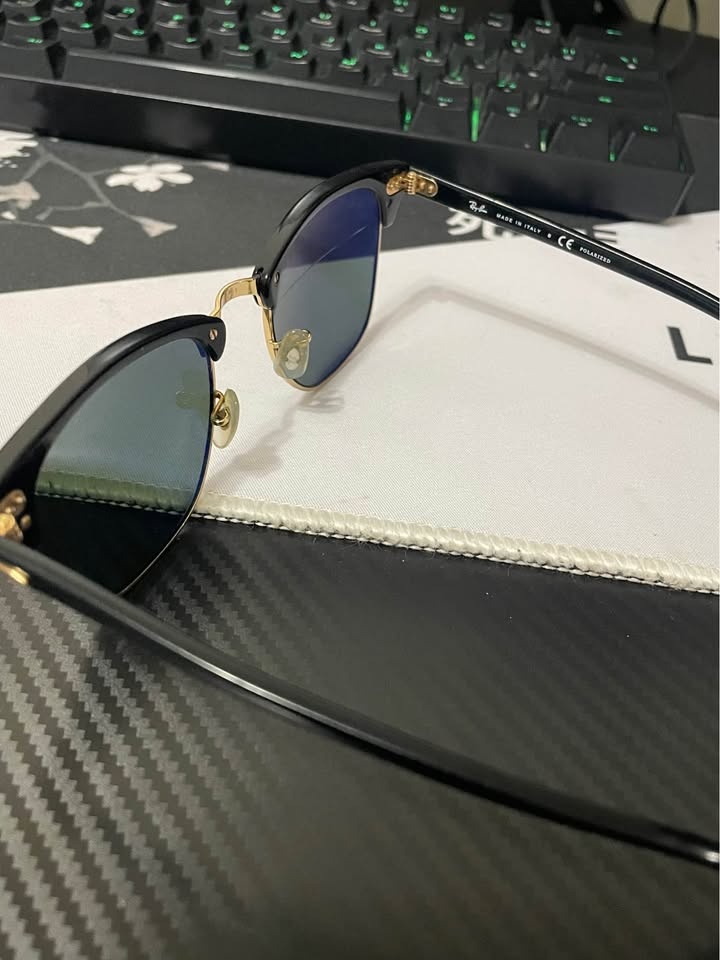 Ray-Ban Clubmaster Polarized Sunglasses - photo 4