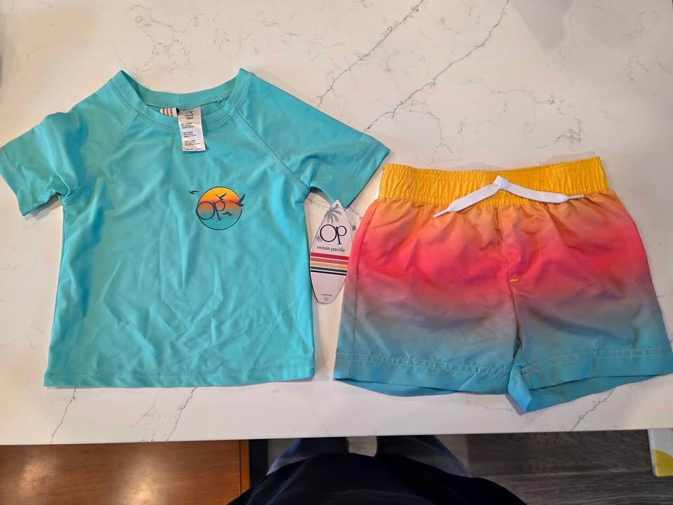 18M Baby Clothes Bundle - Outfits, Sleepers & Swim Set (New w/ T - photo 2
