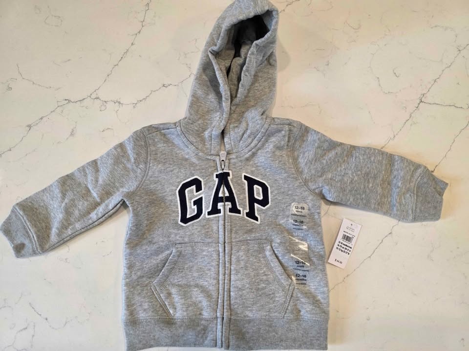 GAP Baby Clothes Bundle (12–18M) – Hoodies + Pants – NEW w/ Tags - photo 3