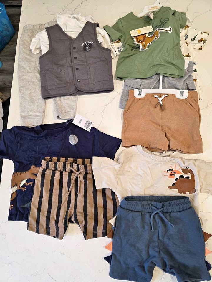 12-18M Baby Boy Outfit Bundle - NEXT, 3-4 Piece Sets - NEW w/ Ta