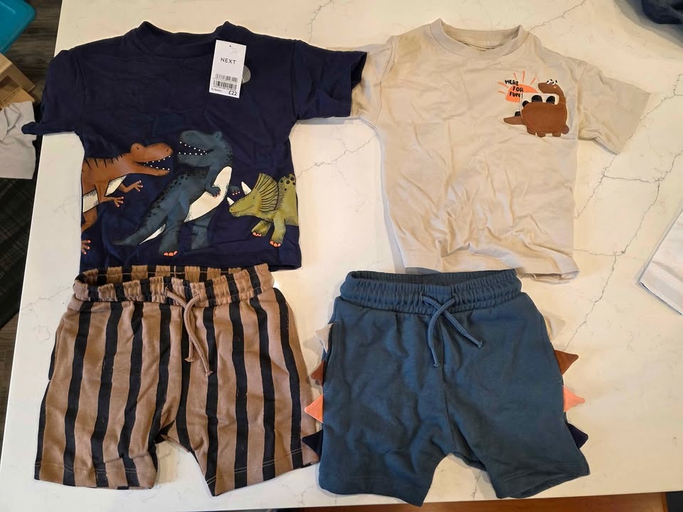 12-18M Baby Boy Outfit Bundle - NEXT, 3-4 Piece Sets - NEW w/ Ta - photo 2