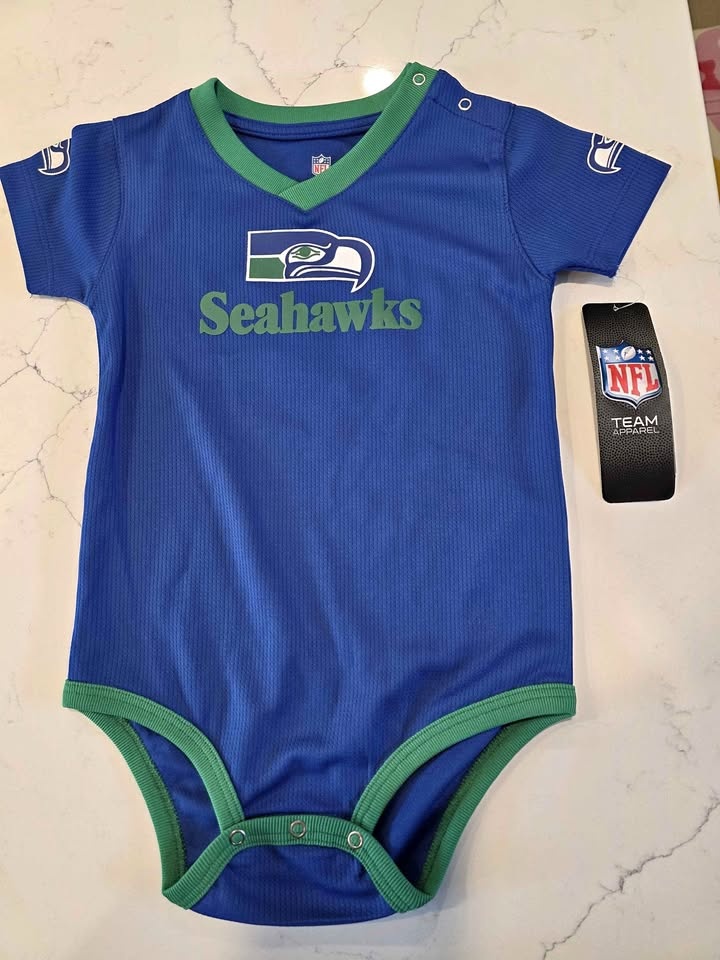 Seattle Seahawks Baby Onesie (18-24M) - New w/ Tags