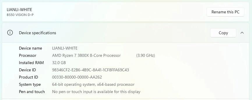 Lian li RTX 3070ti White Gaming PC - photo 2