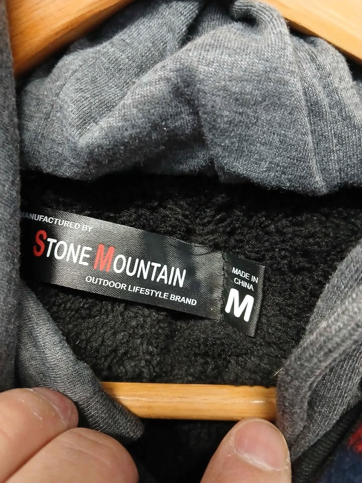 Stone Mountain Plaid Hooded Flannel Jacket M - photo 2