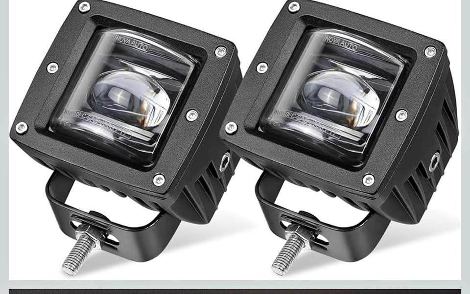 Niking Auto 3" SAE LED Fog Lights (2 Pcs)