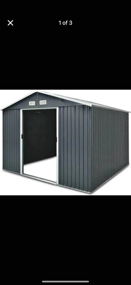 10x8' Brand NEW Metal Shed IN BOX