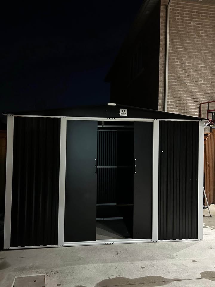 10x8' Brand NEW Metal Shed IN BOX - photo 4