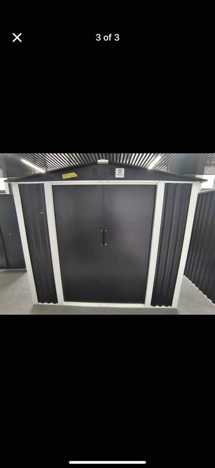 6x8' BRAND NEW METAL SHED IN BOX