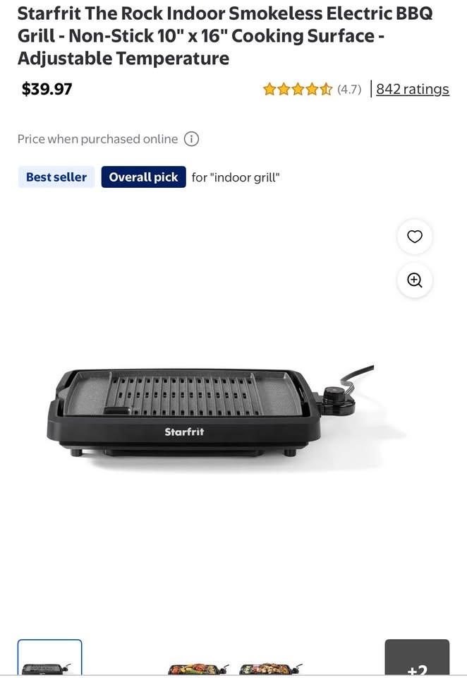 Starfrit Electric Grill for Indoors - photo 3