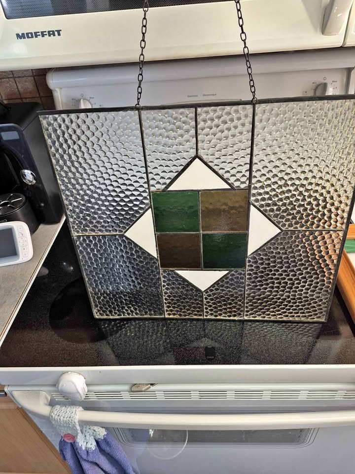 Stain Glass Hanging Art