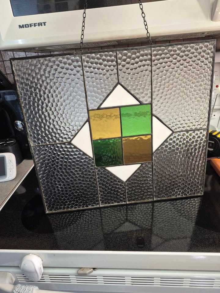 Stain Glass Hanging Art - photo 4