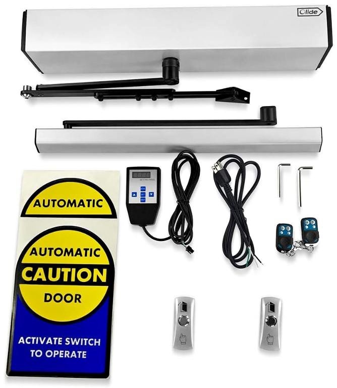 New Olide Automatic Swing Door Operator - Stainless Steel