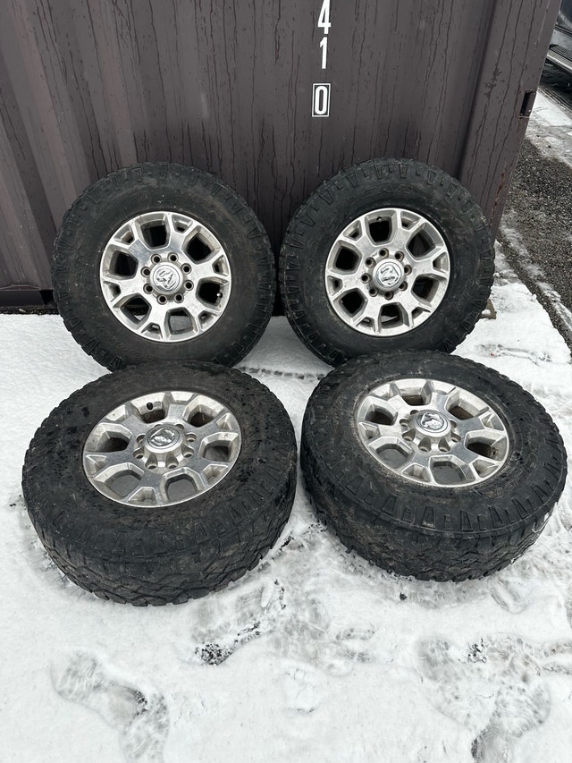 OEM 18” Dodge Ram 2500/3500 Rims On Goodyear Tires