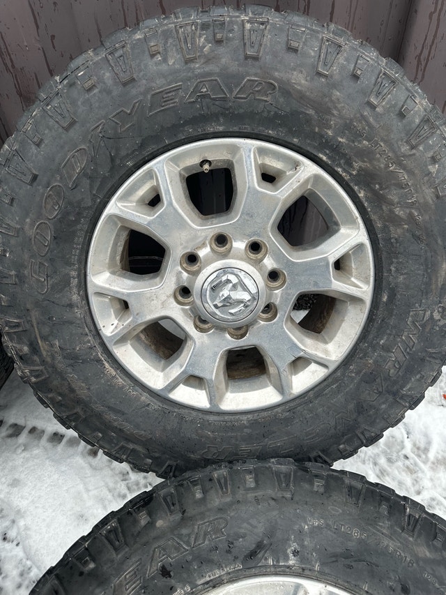 OEM 18” Dodge Ram 2500/3500 Rims On Goodyear Tires - photo 2