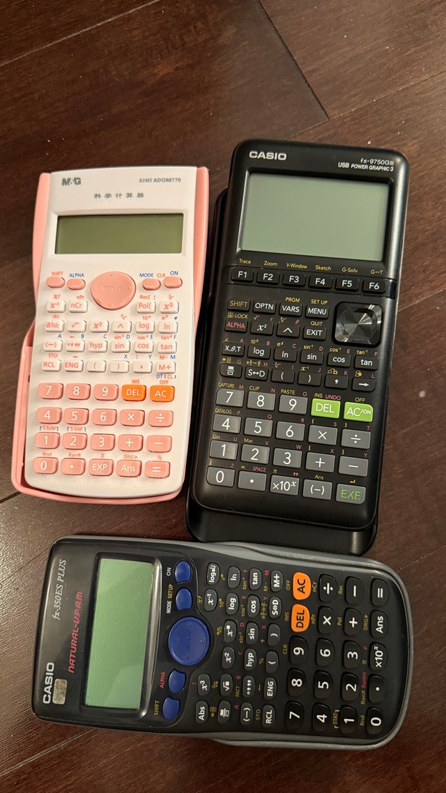 Casio Calculators - Scientific & Graphic Models