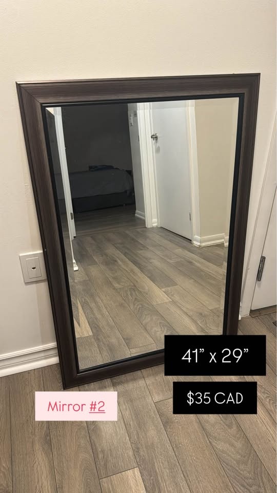 Medium Size Framed Mirrors (2) - photo 3