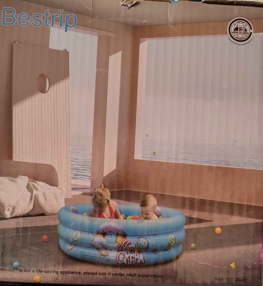 SENDEREAL Inflatable Paddling Pool & Bobo Ball Pit - photo 2