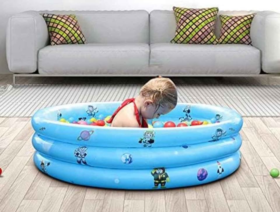 SENDEREAL Inflatable Paddling Pool & Bobo Ball Pit - photo 4