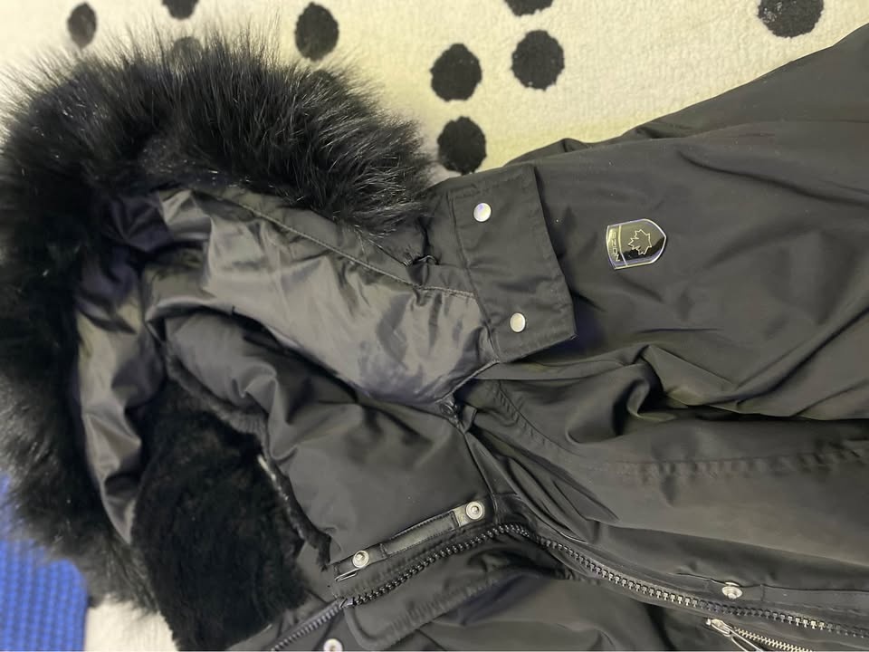 Noize Winter Parka - Black - Size Large - Very Warm! - photo 5