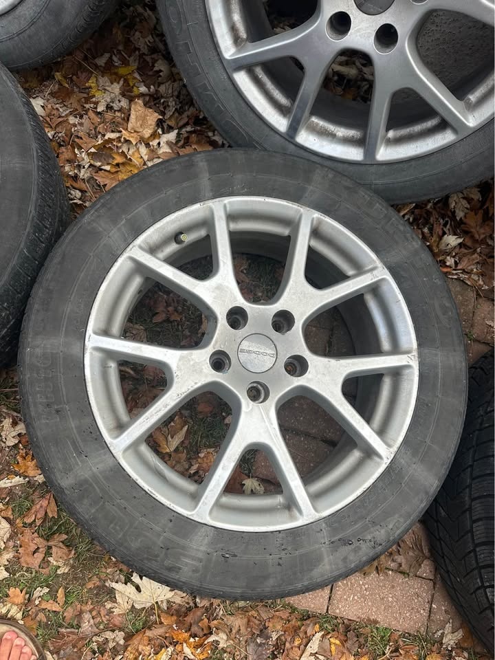 OEM 19” Dodge Journey Rims w/ Kumho Tires - photo 2