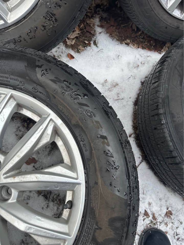 17” Audi Q5 Rims on Pirelli Winter Tires - photo 3