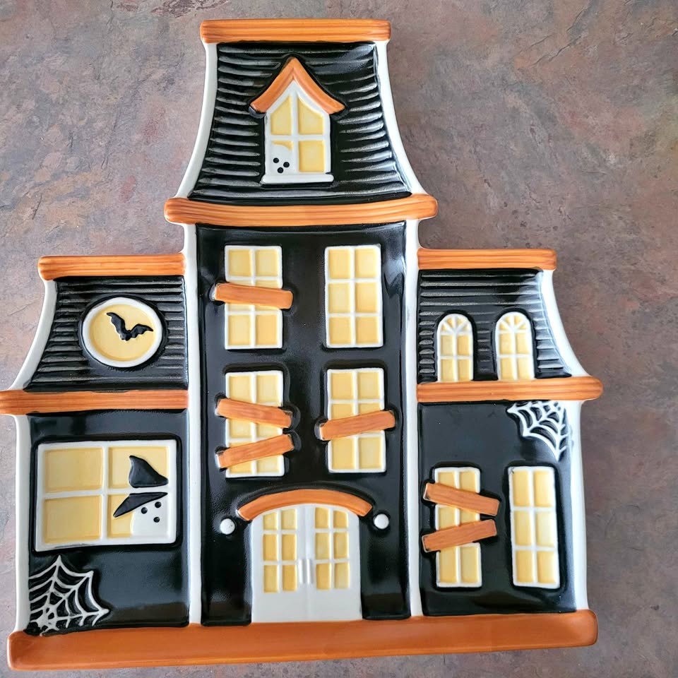 Halloween Ceramic Tray - Pottery Barn